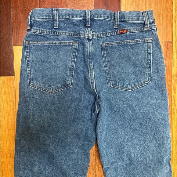 Rustler | Classic straight leg blue jeans size 34x30 - Picture 6 of 7